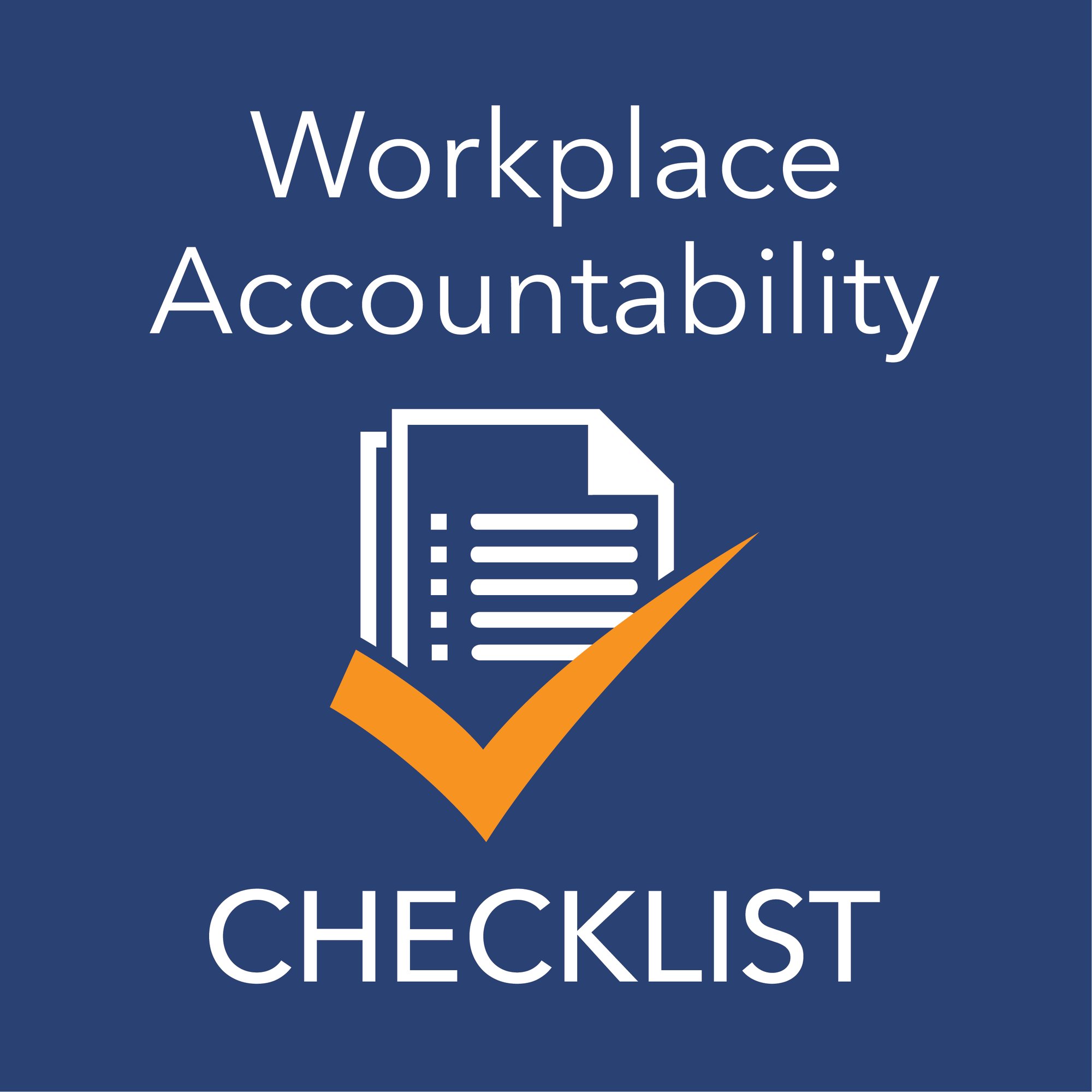 workplace accountability checklist workplace accountability checklist